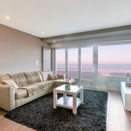 Montezuma Luxe Studio Met Frontaal Zeezicht Zonder Aparte Slaapkamer Apartman Ostende Kültér fotó